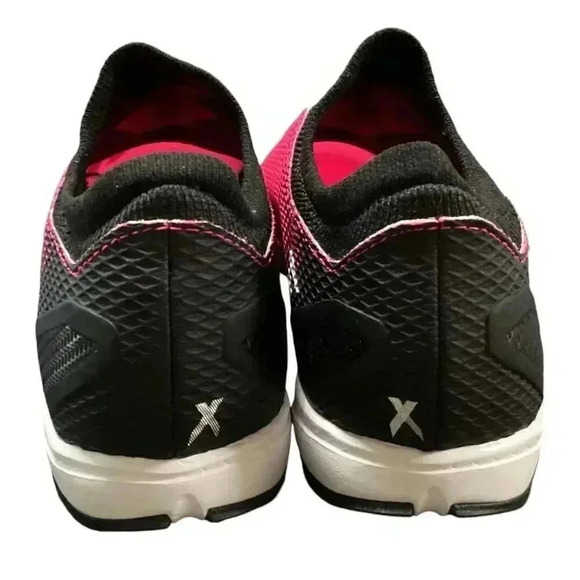 adidas Shoes Mens 11 Pink Black X SPEEDPORTAL.3 Laceless Turf Soccer Mesh NEW main image 4